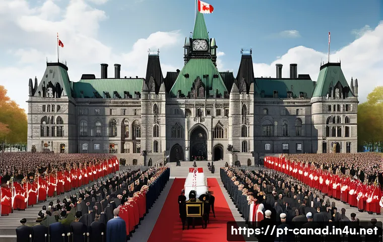 캐나다 정치 체계와 주요 정당 - A detailed illustration of the Canadian federal government structure featuring the Governor-General ...